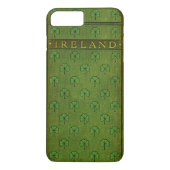 Ireland Shamrock Old Book Hoesje (Achterkant)
