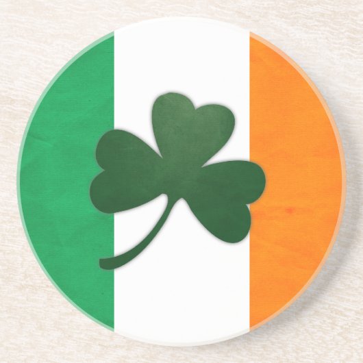 Ireland Shamrock Onderzetter (Voorkant)