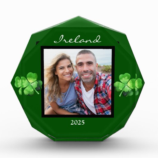 Ireland Shamrock Photo Block Fotoblokken (Voorkant)