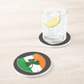 Ireland Shamrock Shield Onderzetter (Zijkant)