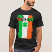 Ireland shamrock St Patrick's Day 1 T-shirt (Voorkant)