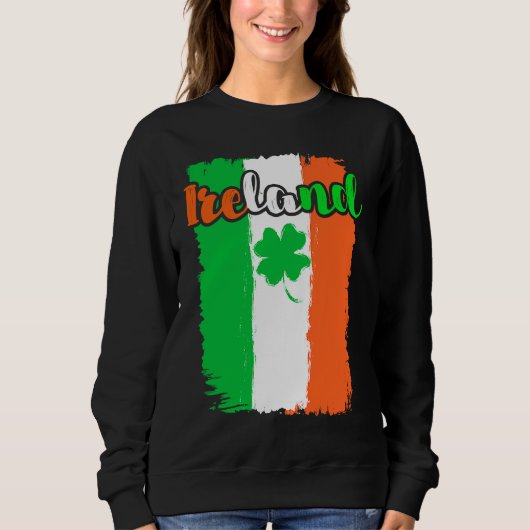 Ireland shamrock St Patrick's Day 1 Trui (Voorkant)