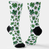 Ireland Shamrocks Lucky Sokken (Gebogen)