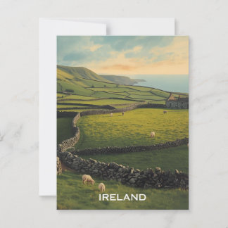 Ireland Sheep Briefkaart