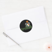 Ireland Shield Sticker (Envelop)