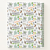 Ireland Sketch Doodle Pattern Notitieboek (Achterkant)
