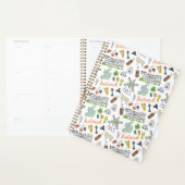 Ireland Sketch Doodle Pattern Planner (Display)