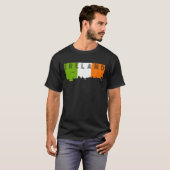 Ireland Skyline Irish Flag Vacation Travel T-shirt (Voorkant volledig)