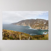 Ireland Slieve League Cliffs Photo Poster (Voorkant)