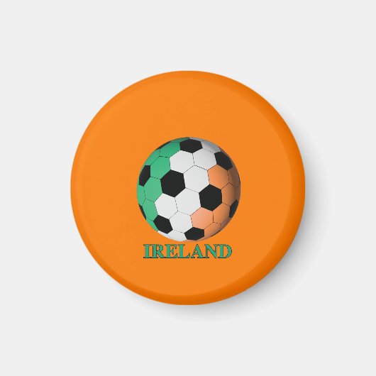 Ireland soccer magneet (Voorkant)