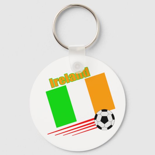 Ireland Soccer Team Sleutelhanger (Voorkant)