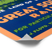 Ireland Southern Railways vintage Poster (Hoek)