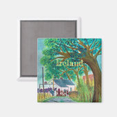 Ireland Souvenir Magneet (Voorkant / Achterkant)