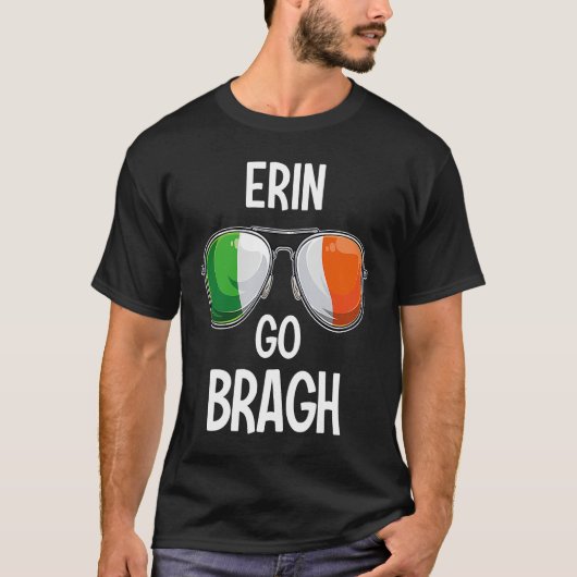 Ireland St Patrick's Day Party Irish Erin Go Bragh T-shirt (Voorkant)