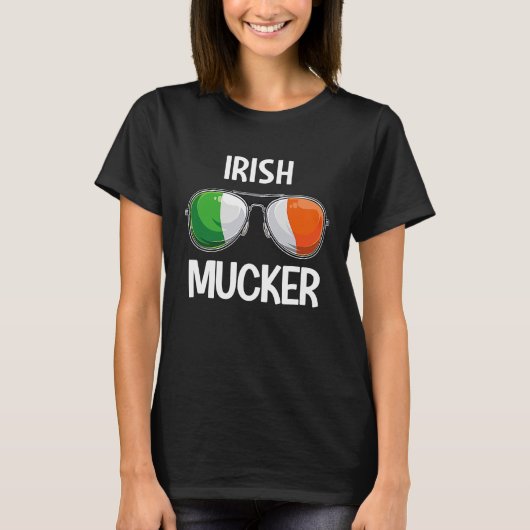 Ireland St Patrick's Day Party Irish Mucker T-shirt (Voorkant)