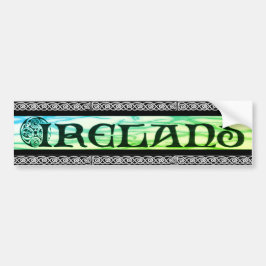 Ireland Sticker, Aufkleber, keltischer Knoten, Bumpersticker