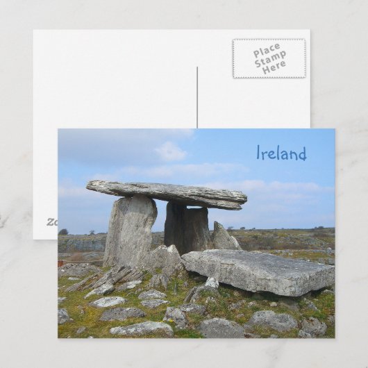 Ireland Stone Relic Briefkaart (Voorkant / Achterkant)