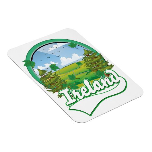 Ireland Travel logo Magneet (Rechterzijde)