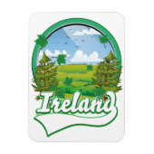 Ireland Travel logo Magneet (Verticaal)