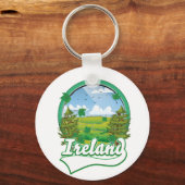 Ireland Travel logo Sleutelhanger (Achterkant)