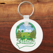 Ireland Travel logo Sleutelhanger (Voorkant)
