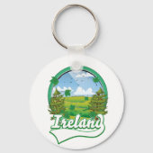 Ireland Travel logo Sleutelhanger (Achterkant)