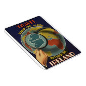 Ireland Vintage Travel Poster Magnet Magneet (Rechterzijde)