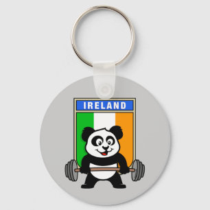 Ireland Weightlift Panda Sleutelhanger