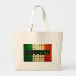 Ireland Woven Flag Grote Tote Bag