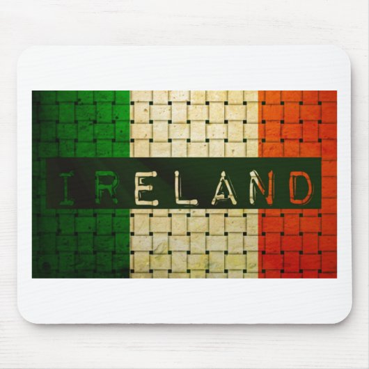 Ireland Woven Flag Muismat (Voorkant)