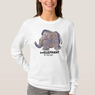 IrELEPHANT naar mijn vreugde 2 cartoon T Shirt
