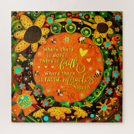 Irelyn's Faith Miracle Floral Fun Legpuzzel