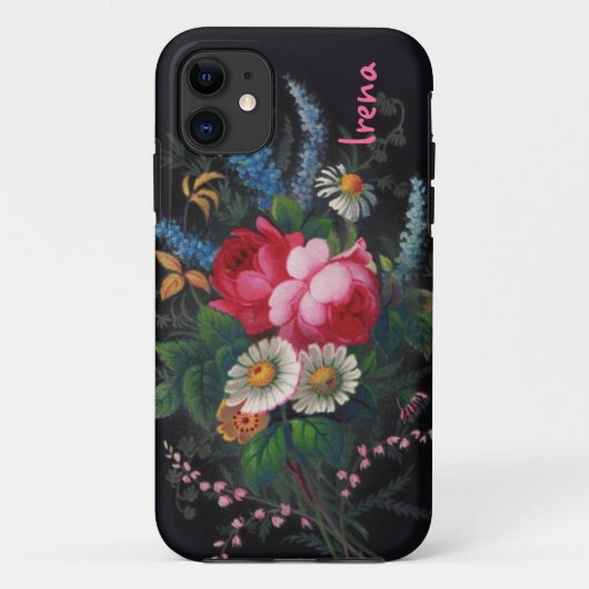 Irena Victoriaans Bouquet iPhone 5/5S Hoesje (Achterkant)