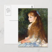 Irene Cahen d Anvers door Pierre Renoir Briefkaart (Voorkant / Achterkant)