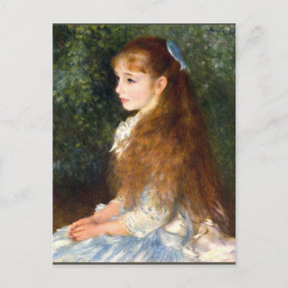 Irene Cahen d Anvers door Pierre Renoir Briefkaart