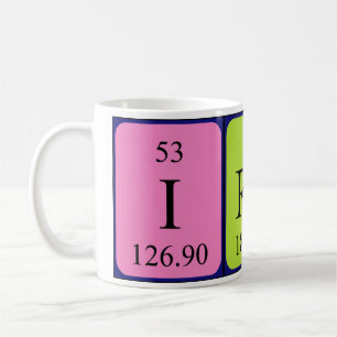 Irene periodieke lijstnaam mok