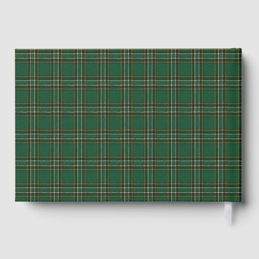 Iriah Nationaal Origineel Tartan Gastenboek (Achterkant)