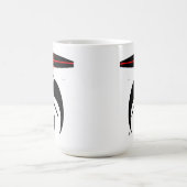 iRide Mustache Cylon Visor Koffiemok (Center)