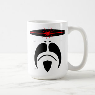 iRide Mustache Cylon Visor Koffiemok