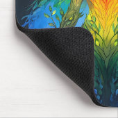 “Iridesca” - Bewaarder van Kleuren Muismat (Hoek)
