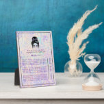 Iridescen Updo Holographic Eyelashes Service Price Fotoplaat<br><div class="desc">Iridescen Updo Holographic Eyelashes Service Price plaque. Dit ontwerp heeft een iriserende achtergrond. Pas dit aangepaste bedrijfsontwerp aan met uw eigen tekst,  logo en bedrijfsgegevens.</div>