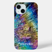 Iridescence regenboogkleur zeldzame minerale foto Case-Mate iPhone case (Achterkant)
