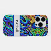 Iridescent Abalone Sea Shell  iPhone Hoesje (Achterkant horizontaal)