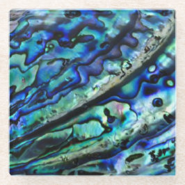 Iridescent Abalone Shell | Aangepast Onderzetter