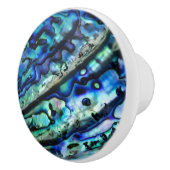 Iridescent Abalone Shell | Aangepaste keramische s Keramische Knop (Rechts)