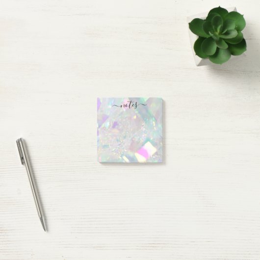Iridescent Angel Tinsel Modern Glam Note Pad (Kantoor)