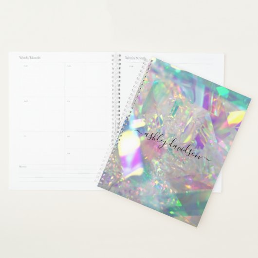 Iridescent Angel Tinsel Planner (Display)