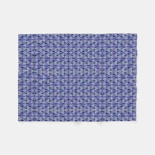 Iridescent Argyle Deken (Voorkant (Horizontaal))