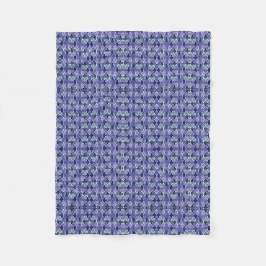 Iridescent Argyle Deken (Voorkant)