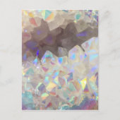 Iridescent Aura Crystals Briefkaart (Voorkant)